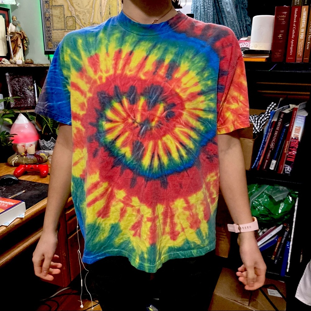 Home made Tie-Dye tee shirt